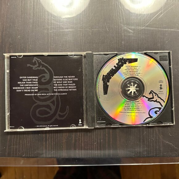 Metallica – Metallica (The Black Album, 1991) - Picture 2 of 3